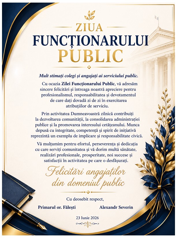 23 iunie 2026 POSTATĂ
